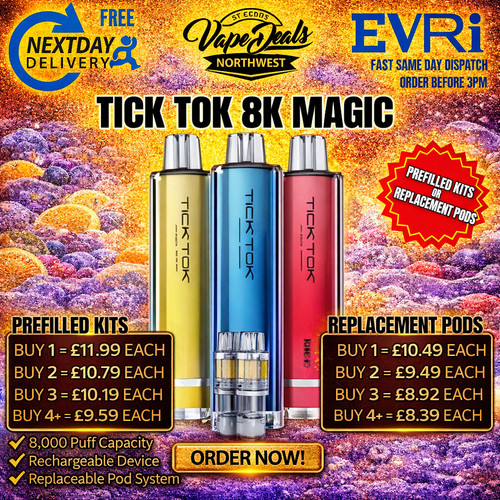 Tick tock puffs - tock, vapes