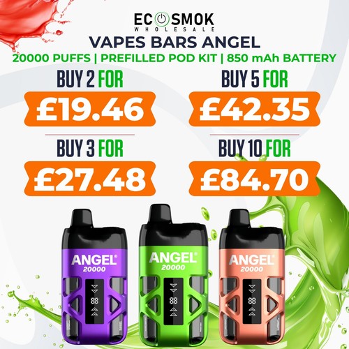 Vapes bars angel 20000 - angel, puffs